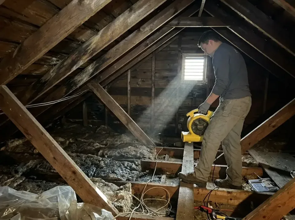 attic-water-damage-drying-proc-007 — frequently asked questions, Emergency Water Extraction & 24/7 Flood Response in Allianc…